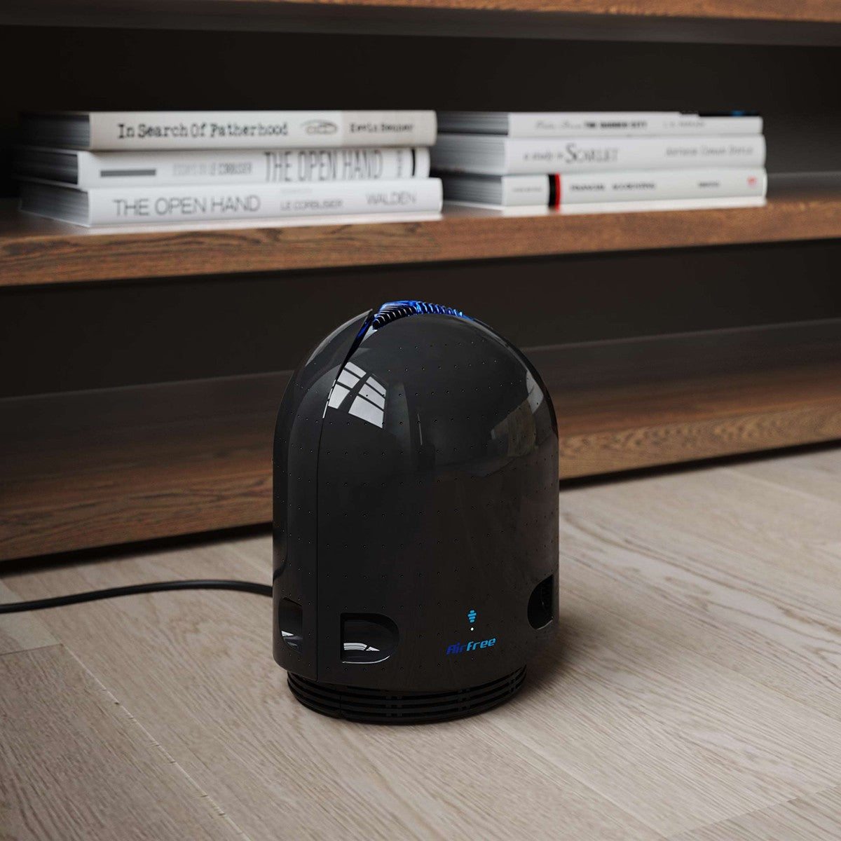 AirFree Iris 3000 Filterless Air Purifier - in use