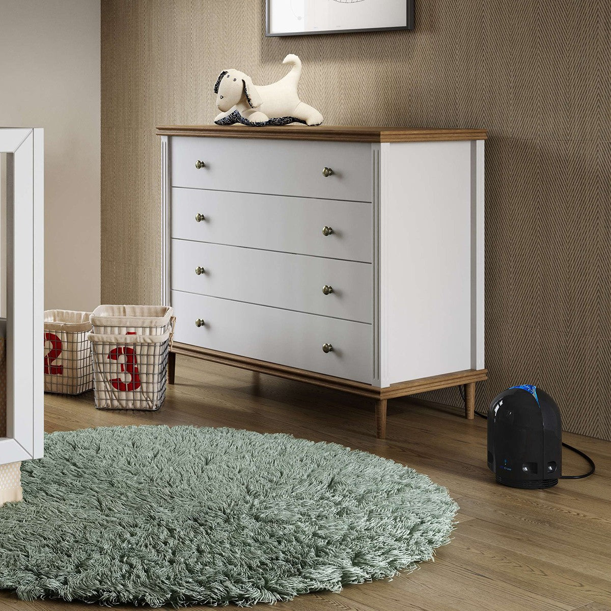 AirFree Iris 3000 Filterless Air Purifier - in use