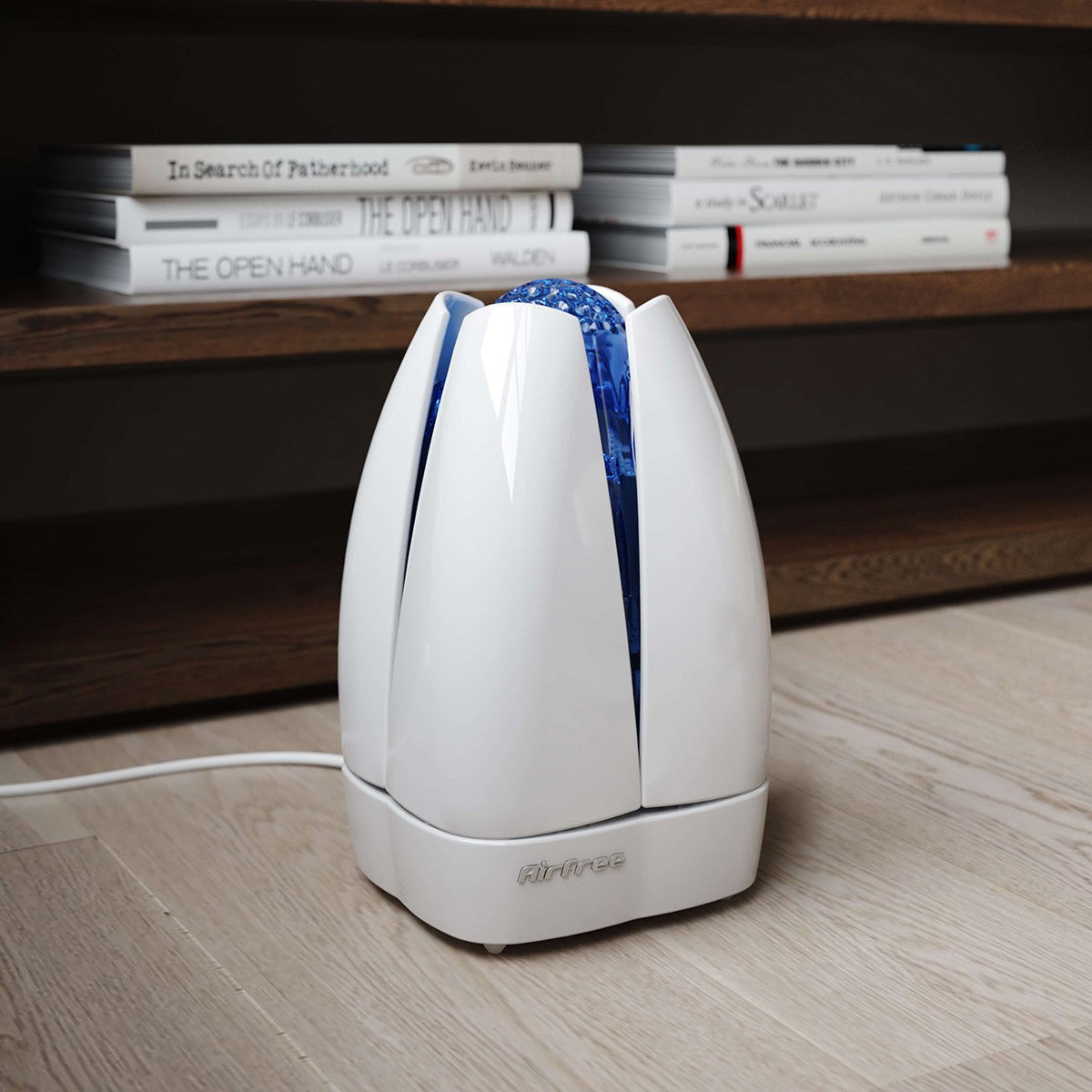 AirFree Lotus Filterless Air Purifier Sterilizer - in use