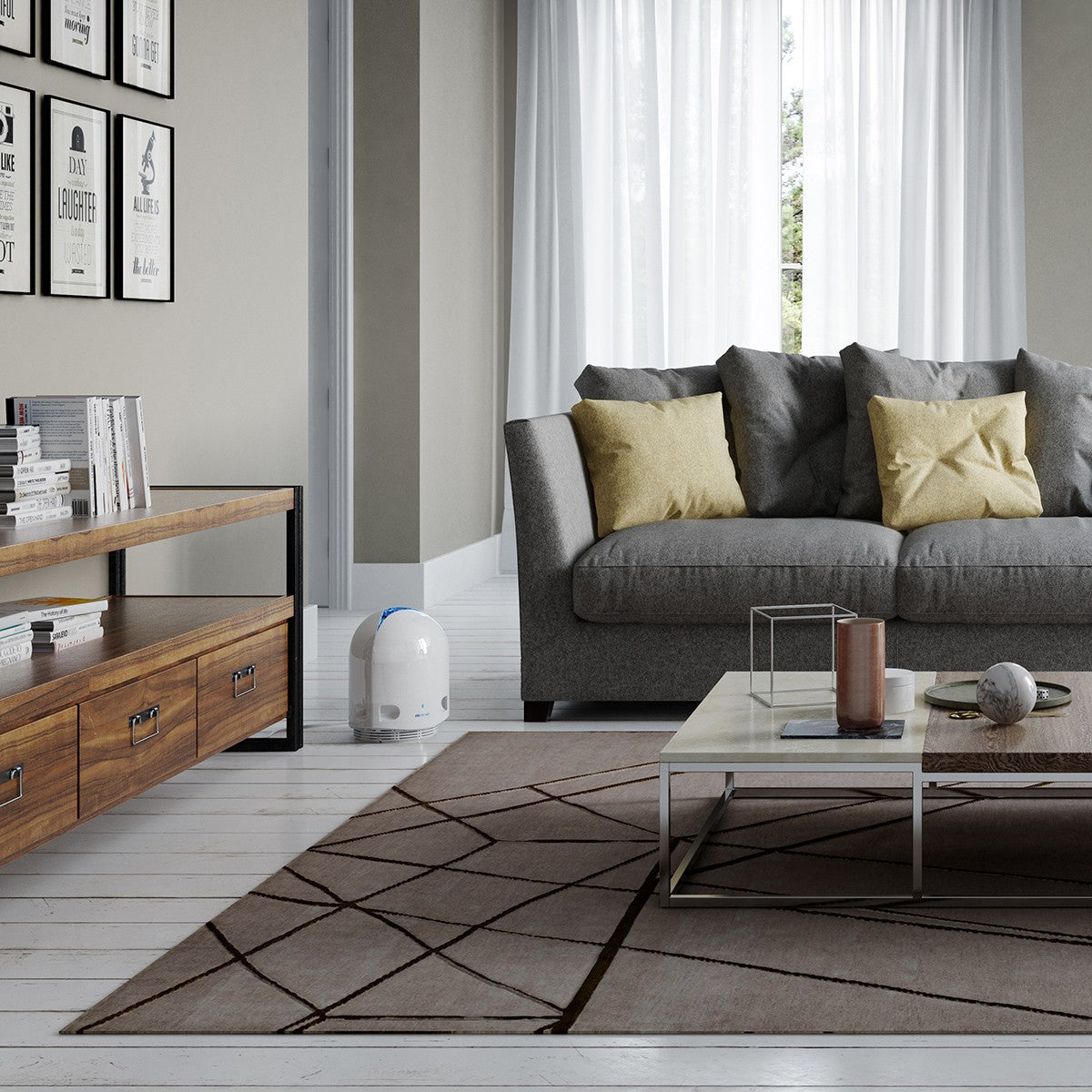 AirFree P2000 Air Purifier - in living room