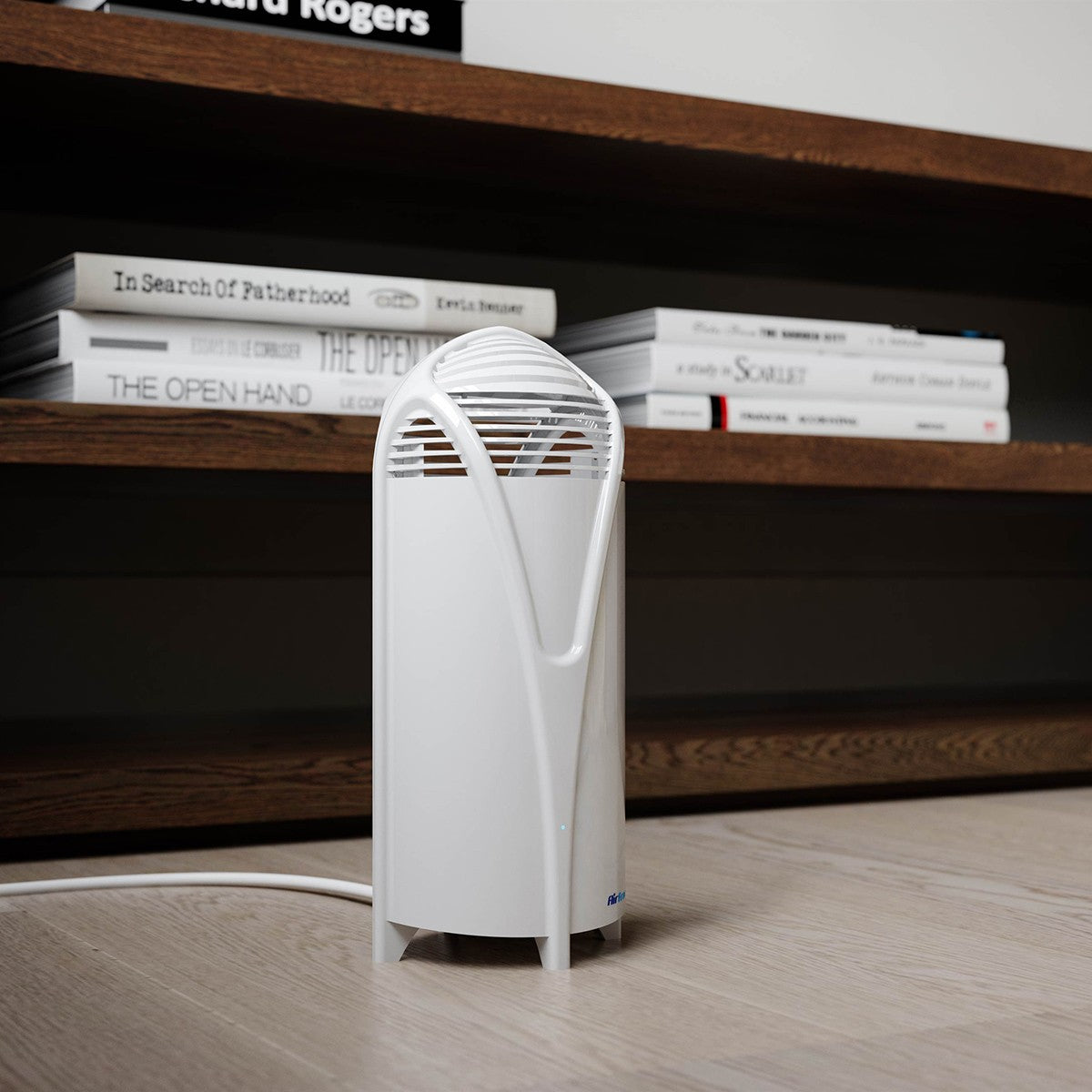 AirFree T Portable Air Purifier - in use in study