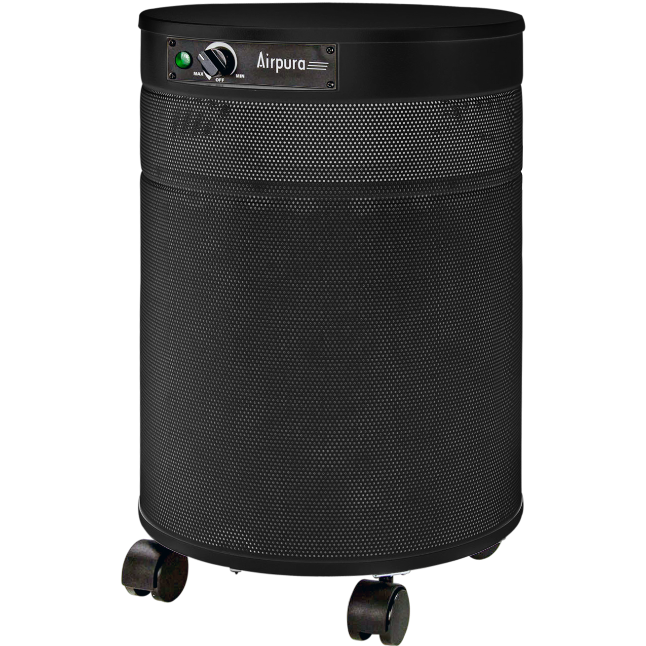 Airpura C600 Air Purifier - Black - right angle