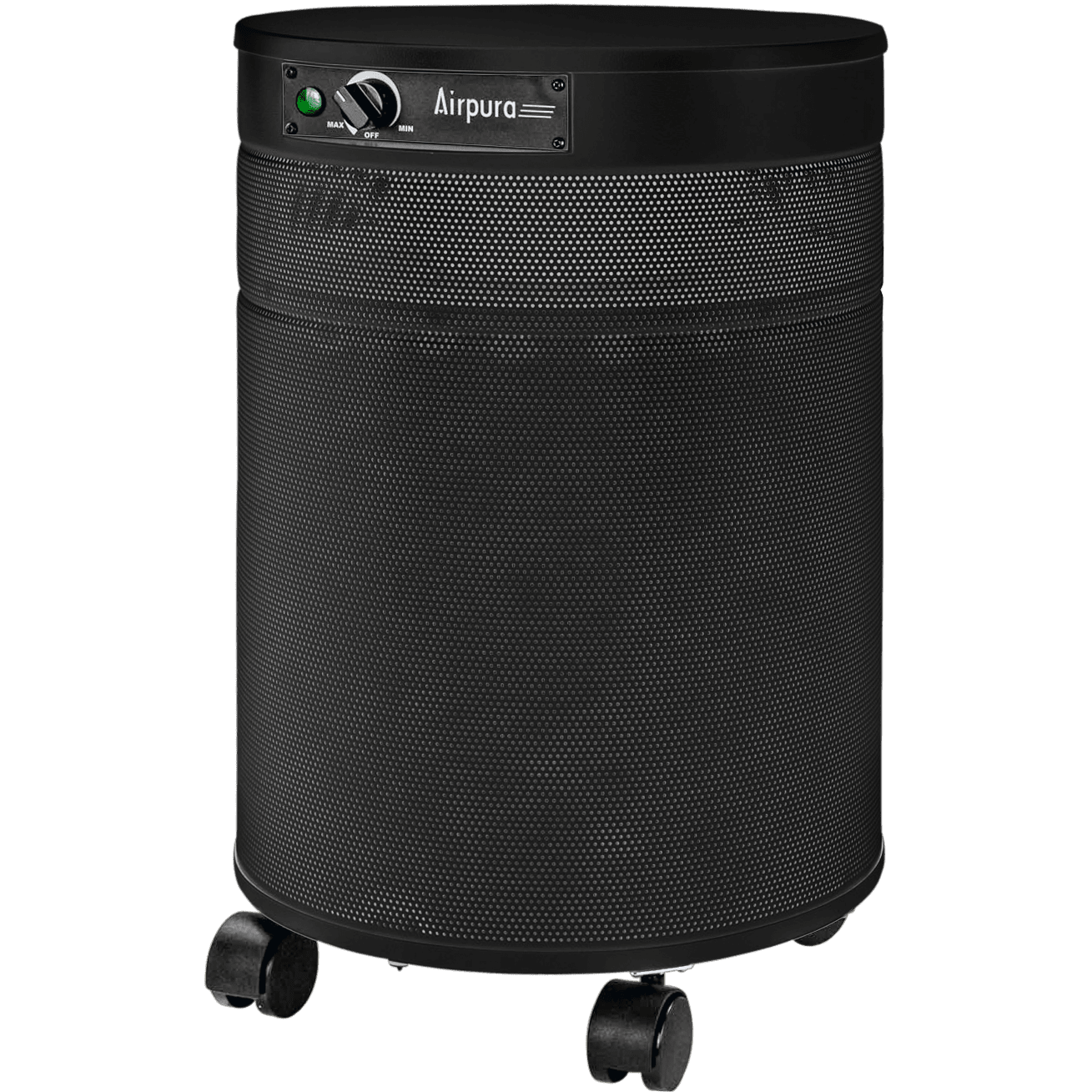 Airpura F600 Air Purifier - Black - angle