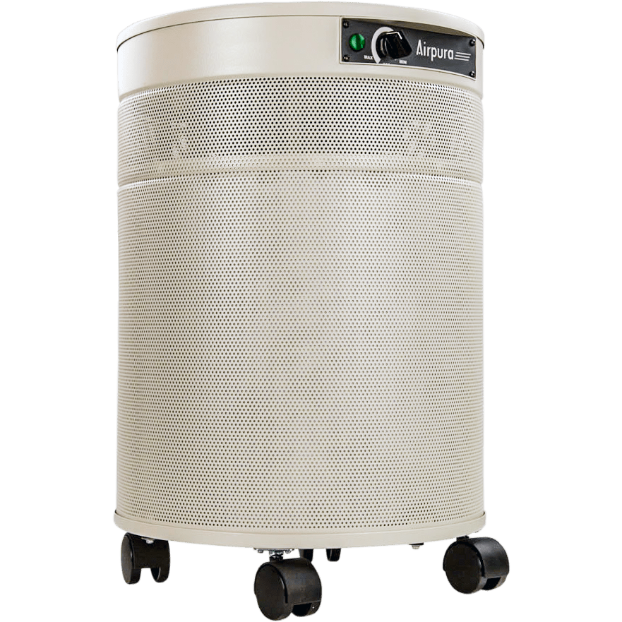 Airpura G600 Air Purifier - Cream - slight angle
