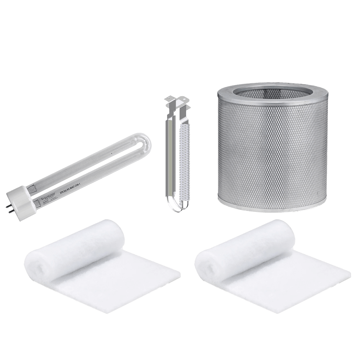 Airpura Prefilter Pk + Carbon Filter + U-Type UV Light + PCO Reflector Bundle for P600/700/614/714 - Main
