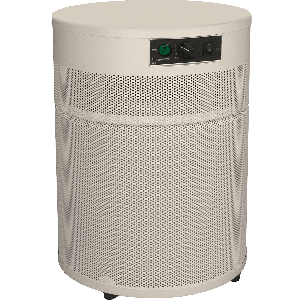 Airpura V400 VOC, Chemical, Smoke Compact Air Purifier - Cream