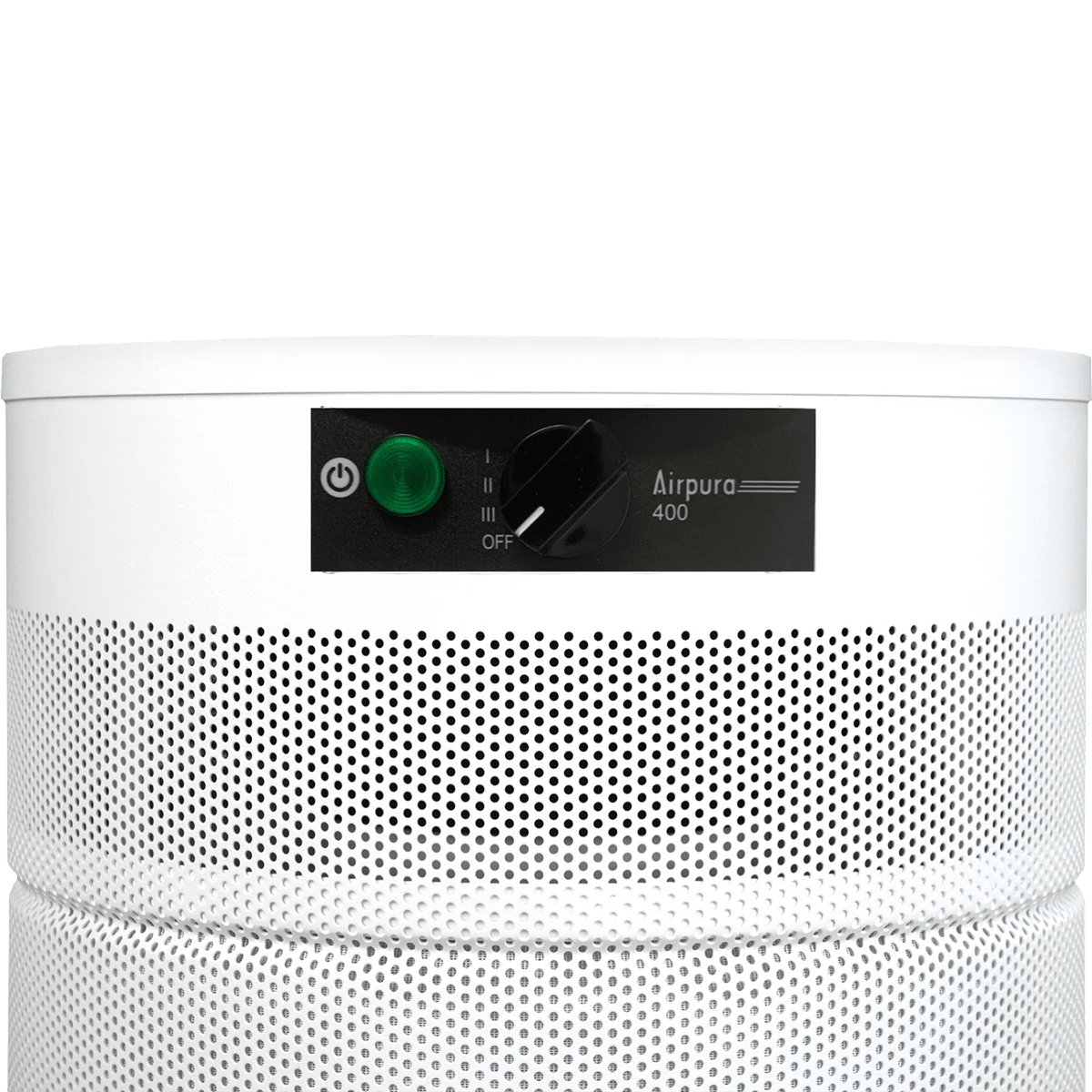 Airpura V400 VOC, Chemical, Smoke Compact Air Purifier-White - Controls
