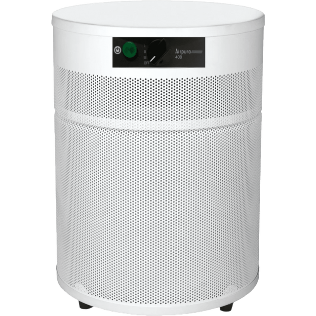 Airpura V400 VOC, Chemical, Smoke Compact Air Purifier-White