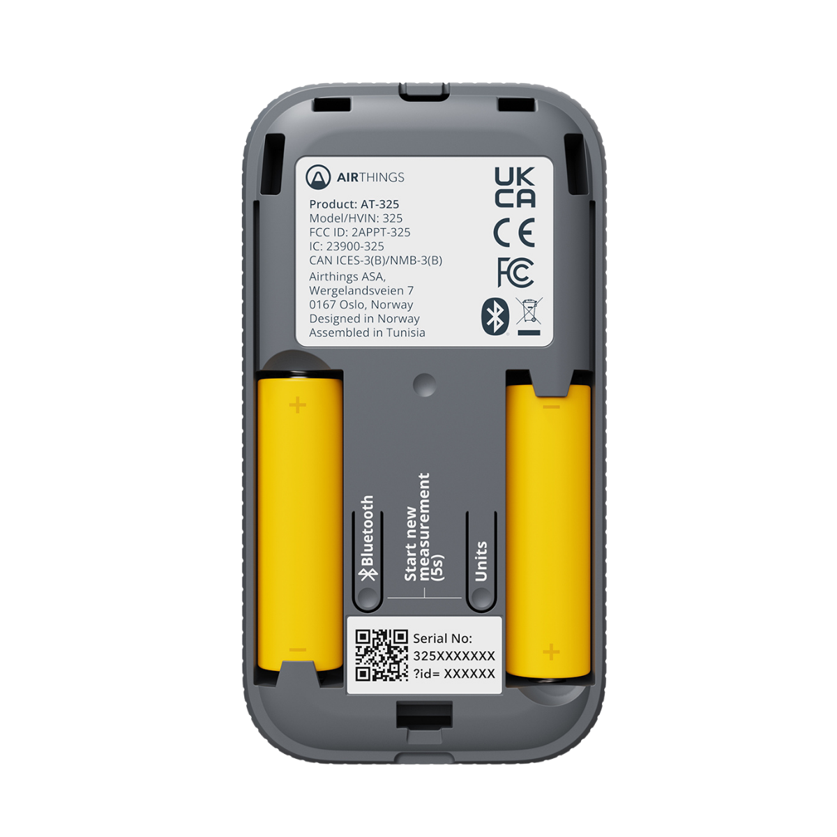 Airthings Corentium Home 2 Radon Detector - Battery