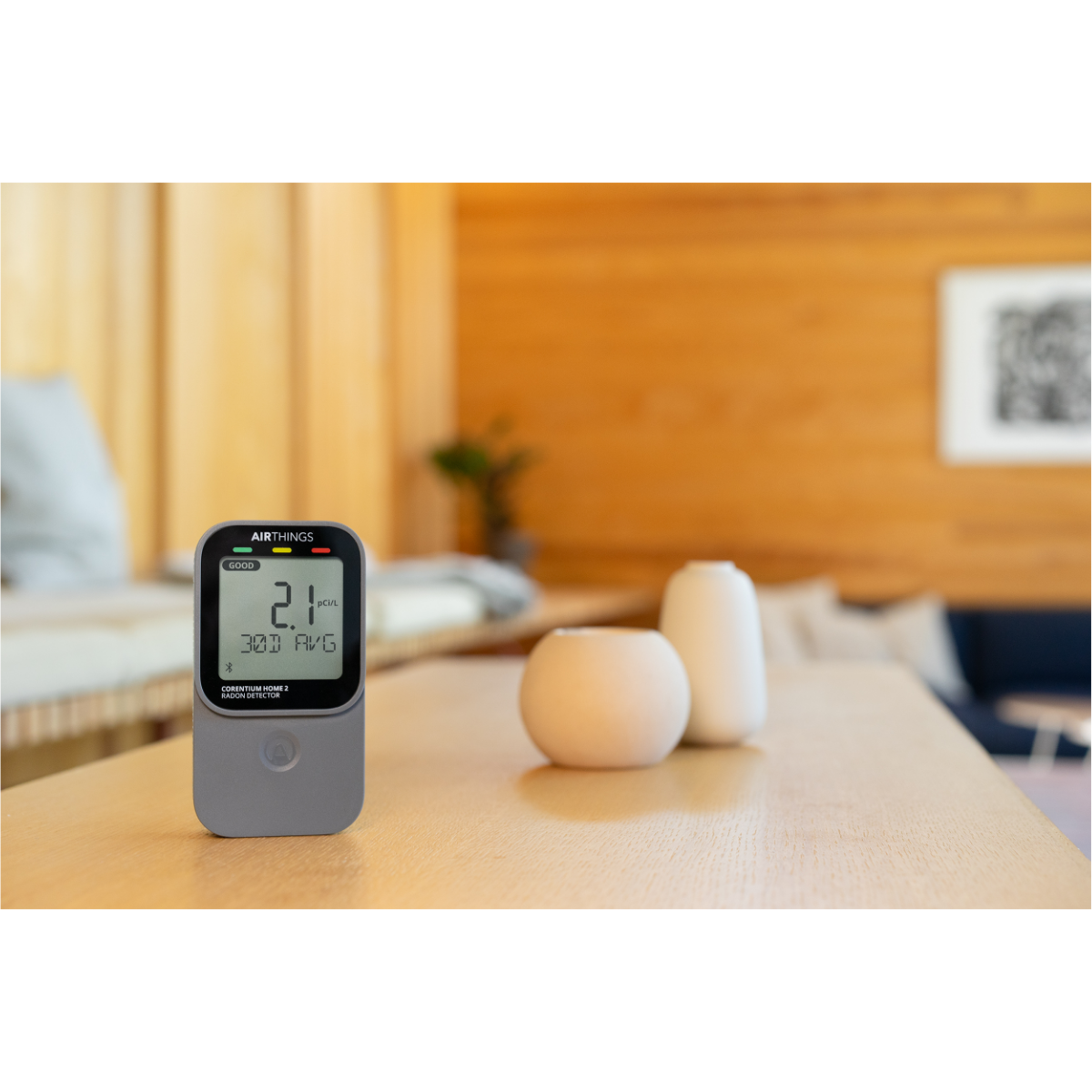 Airthings Corentium Home 2 Radon Detector - Lifestyle 3