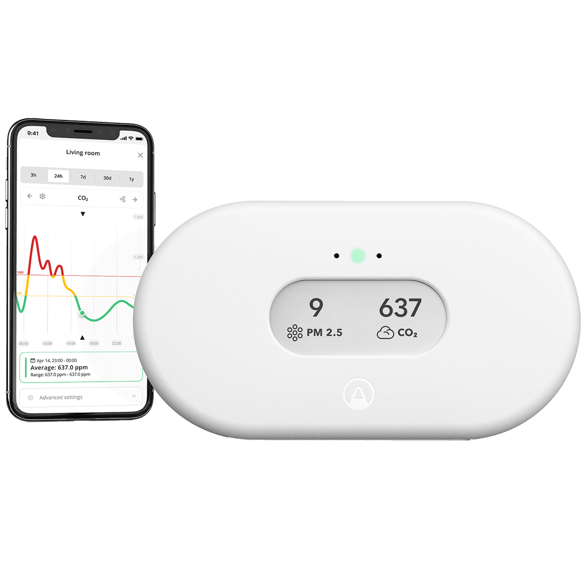 Airthings View Plus Radon & Air Quality Monitor - Main