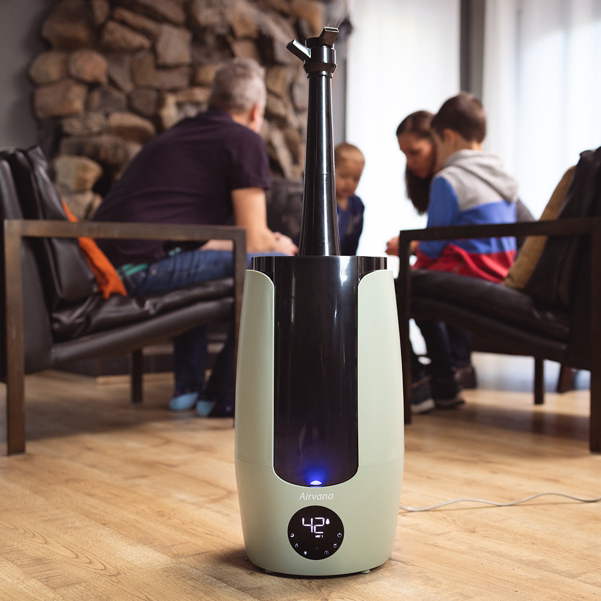 Airvana Aspire Av200Hum Ultrasonic Cool Mist Humidifier Sage Lifestyle 2