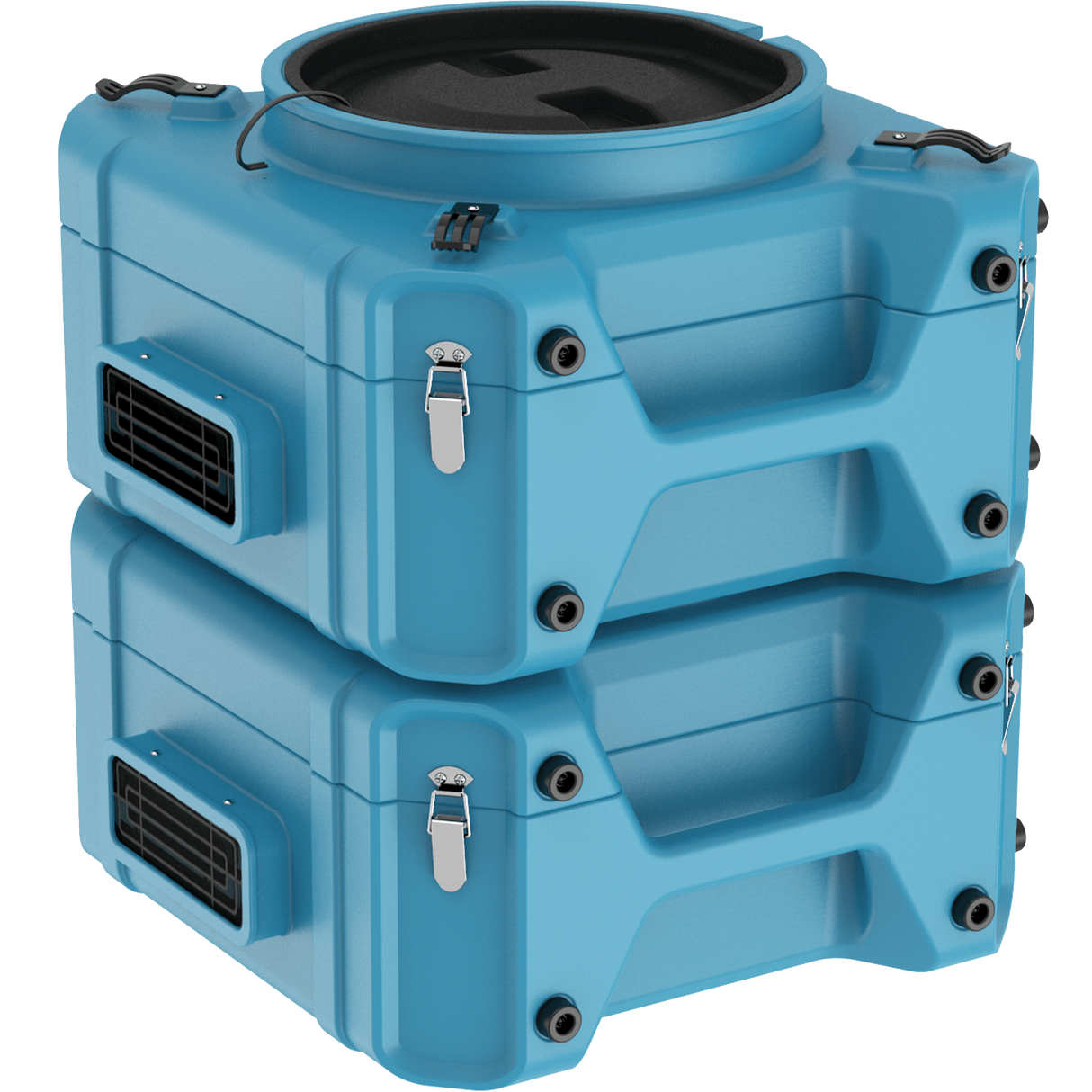 AlorAir PureAiro HEPA Pro 870 Air Scrubber - 2 Units Stacked