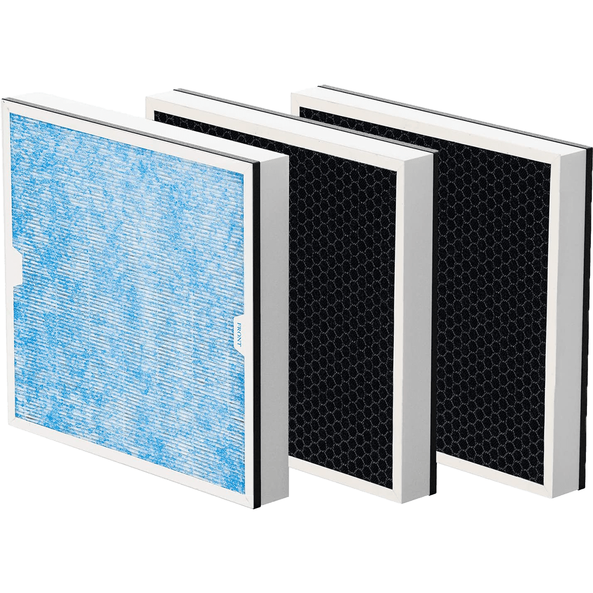AlorAir 2-in-1 HEPA/Activated Carbon Filter Set for PureAiro HEPA Pro/Max Air Scrubber - 3 Pack - Main