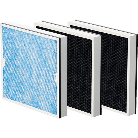 AlorAir 2-in-1 HEPA/Activated Carbon Filter Set for PureAiro HEPA Pro/Max Air Scrubber - 3 Pack - Main