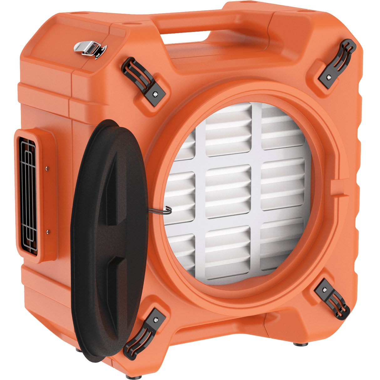 AlorAir PureAiro HEPA Pro 970 Air Scrubber - Open Angle