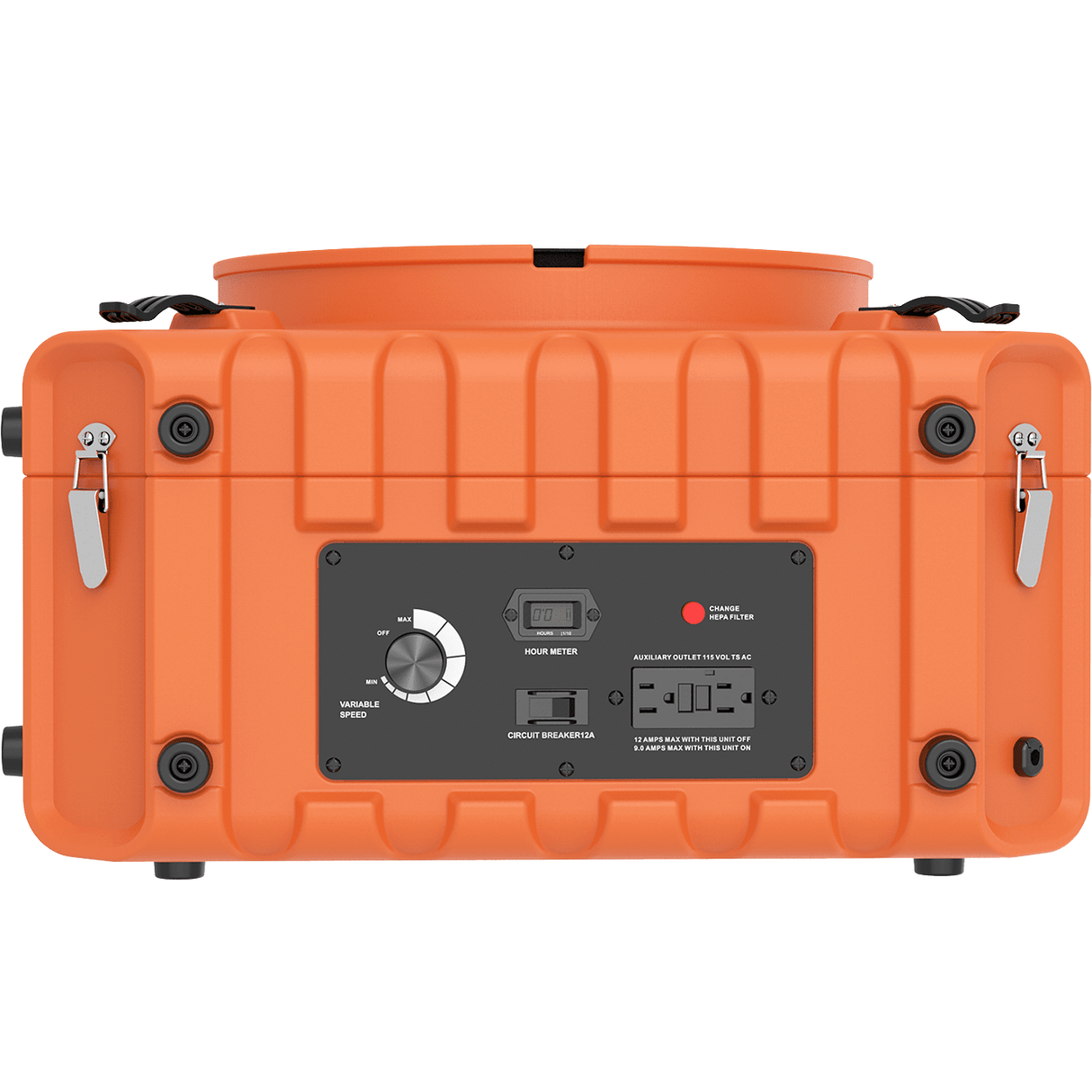 AlorAir PureAiro HEPA Pro 970 Air Scrubber - Control Panel