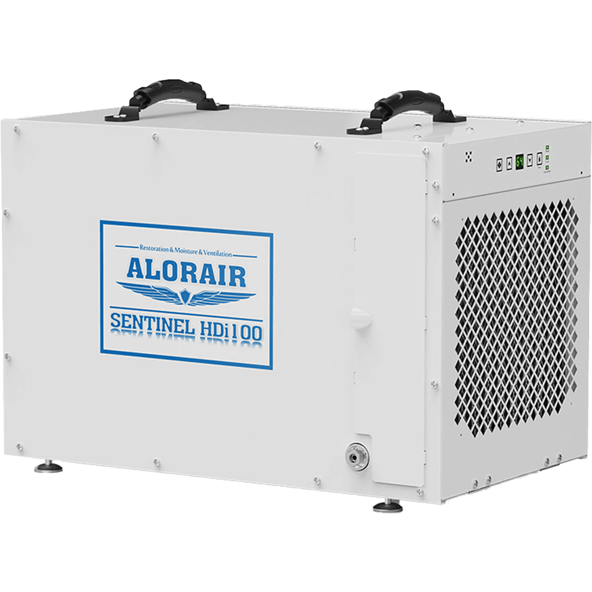 AlorAir Sentinel 100 Pint Whole Home, Crawl Space & Basement Dehumidifier - Main