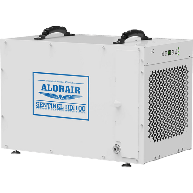 AlorAir Sentinel 100 Pint Whole Home, Crawl Space & Basement Dehumidifier - Main