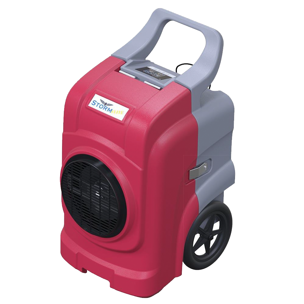 AlorAir Storm Elite Commercial Dehumidifier - Red