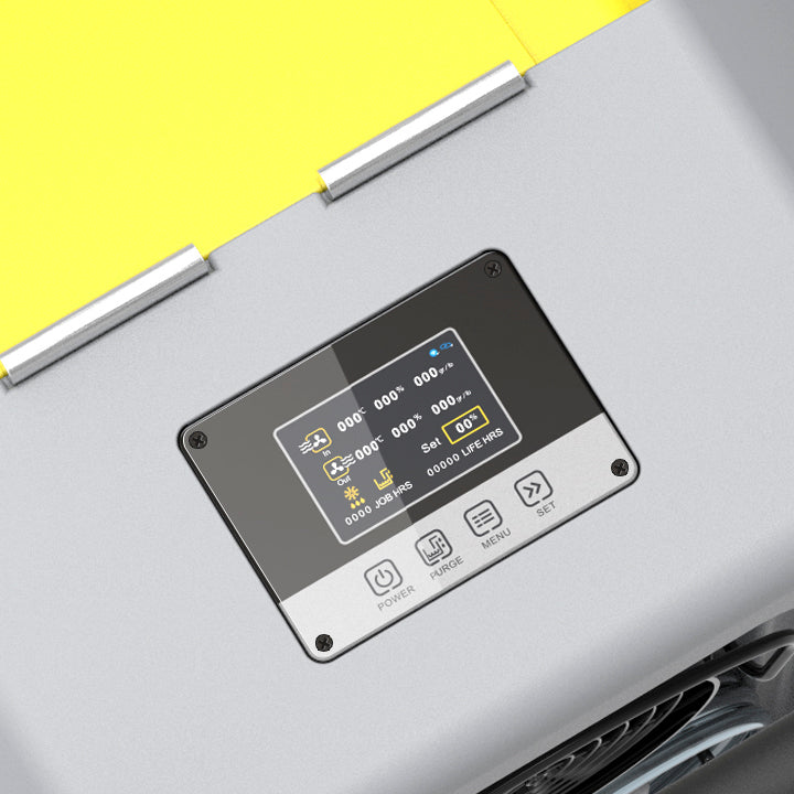 AlorAir Storm Pro Commercial Dehumidifier control Panel