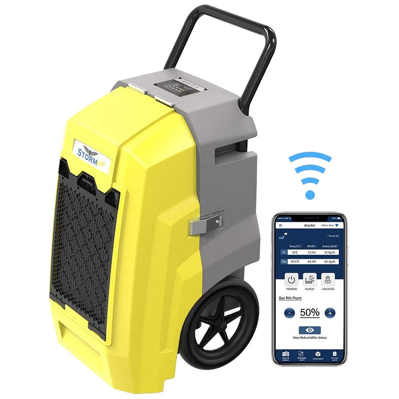 AlorAir Storm Pro Commercial Dehumidifier with App