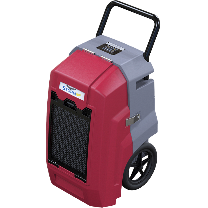 AlorAir Storm Pro Commercial Dehumidifier - Red