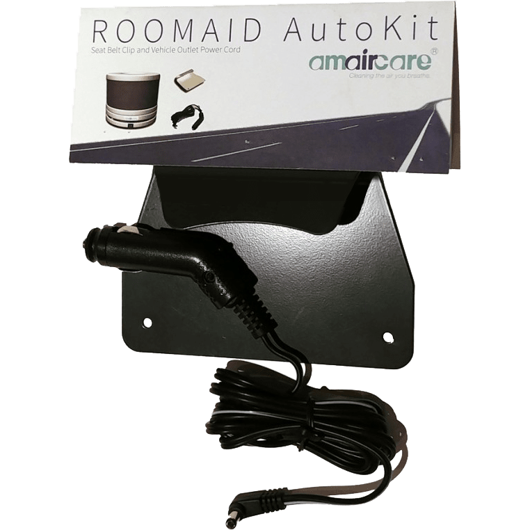 Amaircare Roomaid Auto Adaptor Kit - Slate in Package