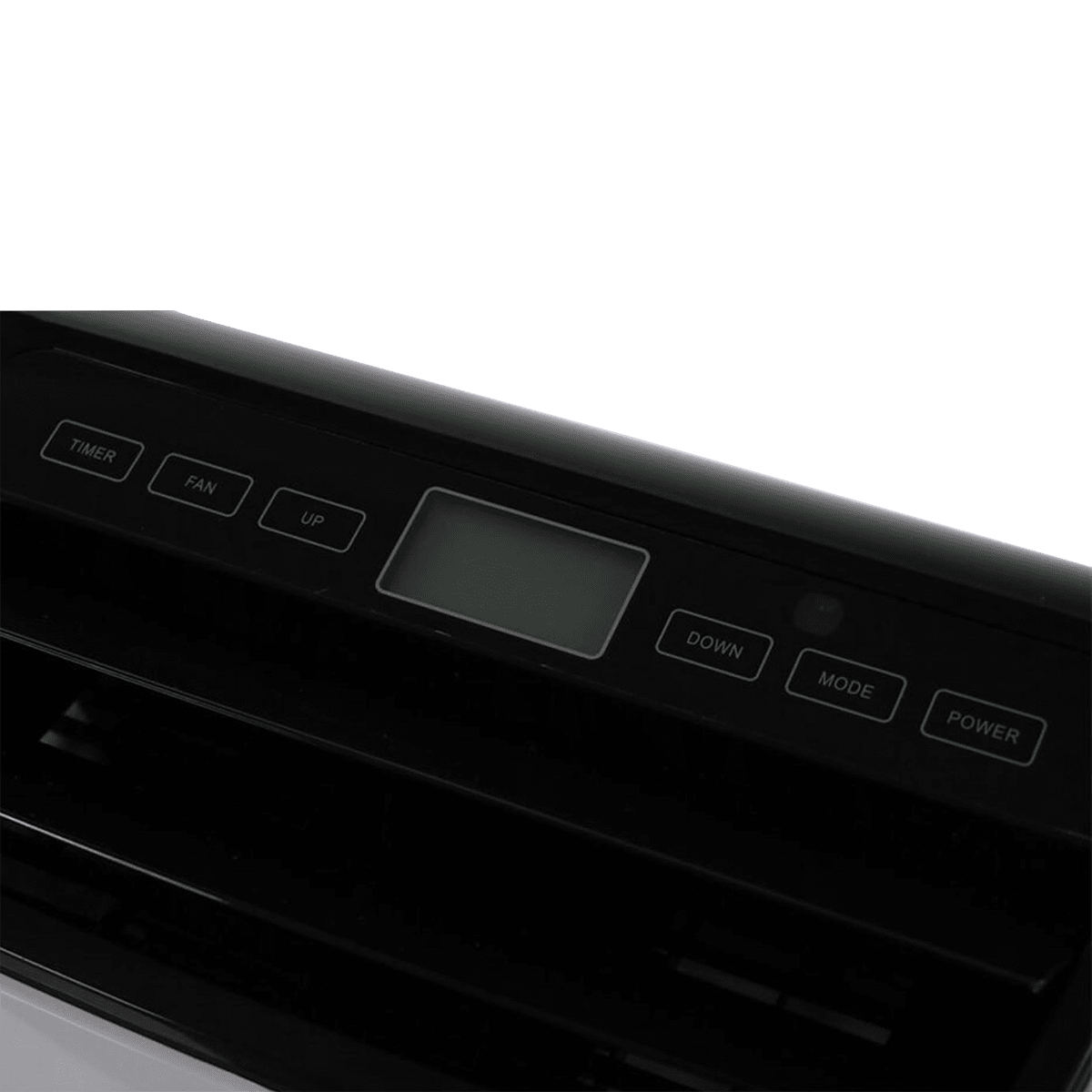 Amana 10,000 BTU Portable Air Conditioner Black/White - Control Panel