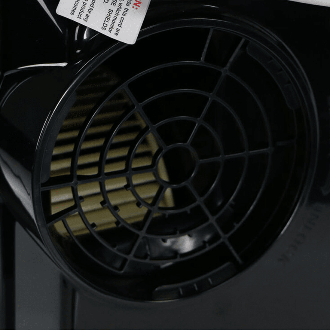 Amana 10,000 BTU Portable Air Conditioner Black/White - Vent Hose Connection