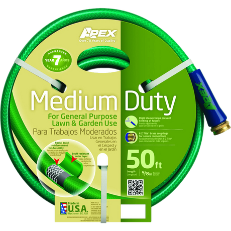 Apex Garden Hose Remnant - 5/8in. x 15ft. (REM-15)