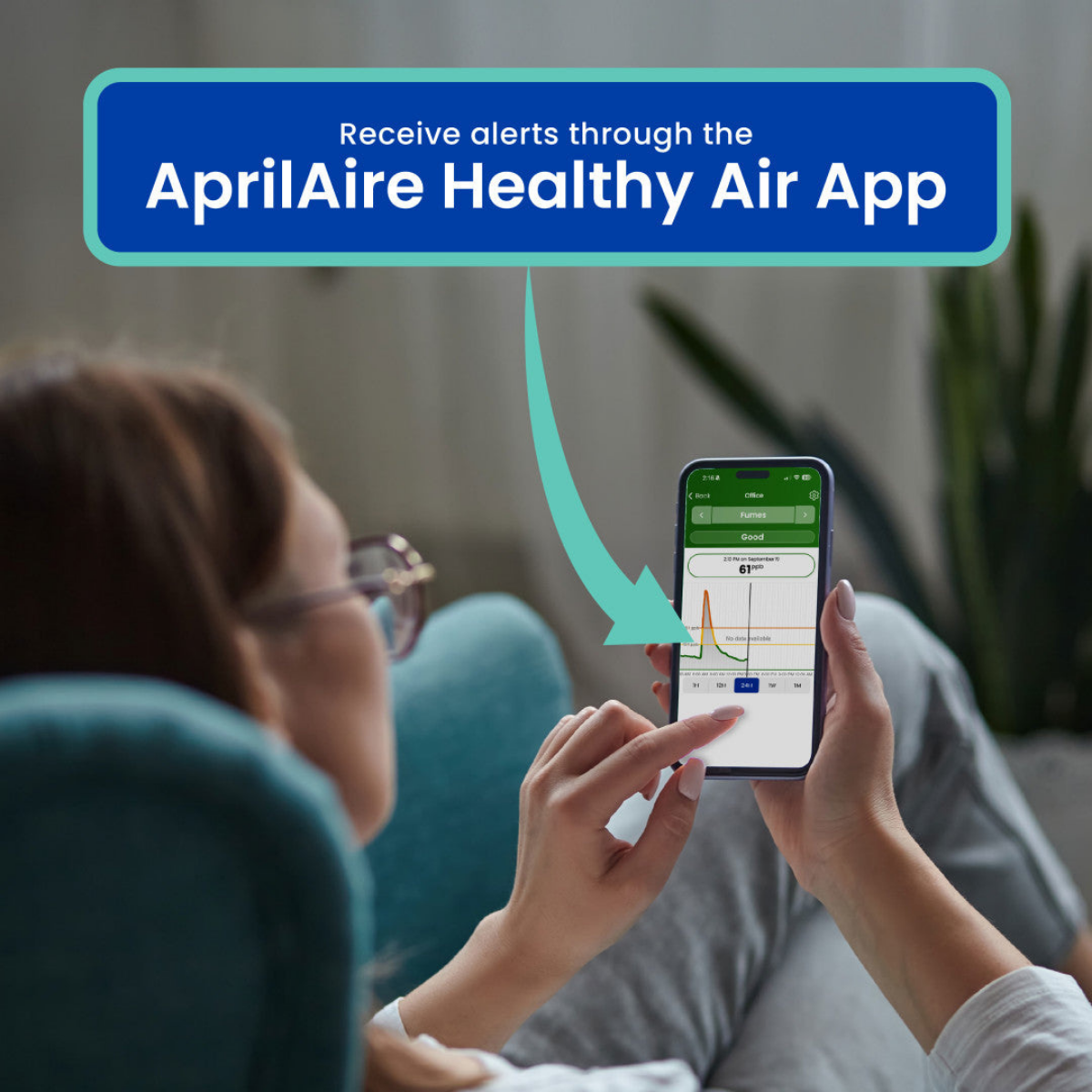 AprilAire ZAWTHCPV Wi-Fi Healthy Air Monitor - Infographic 5