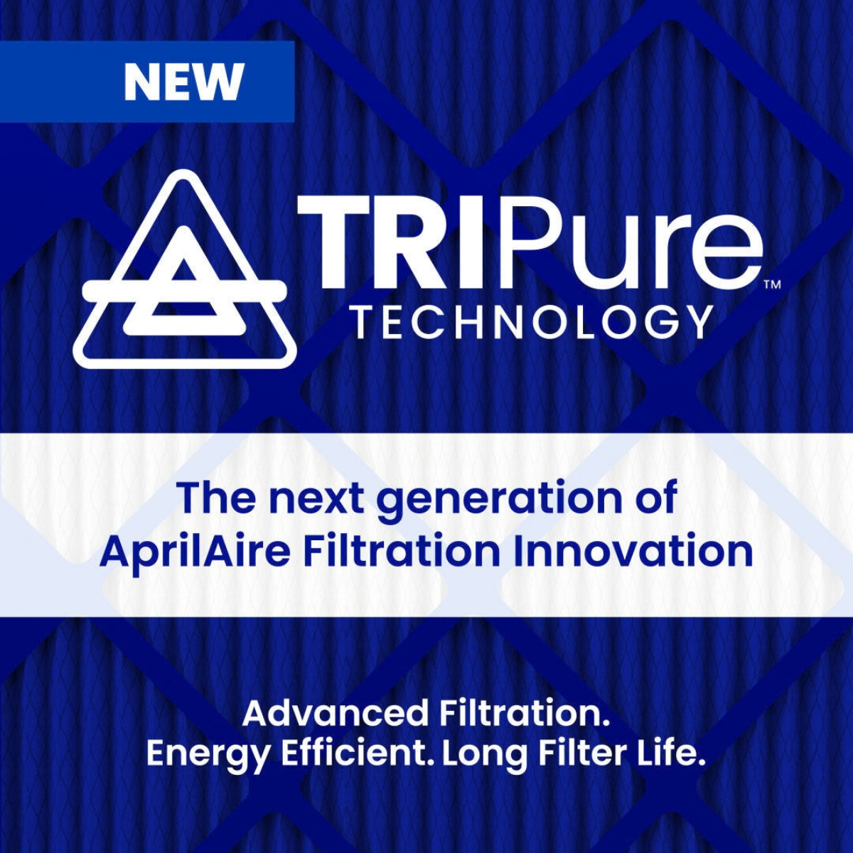 Aprilaire A12121 12x12x1 MERV 11 TriPure 1-Inch Filter - Infographic 4