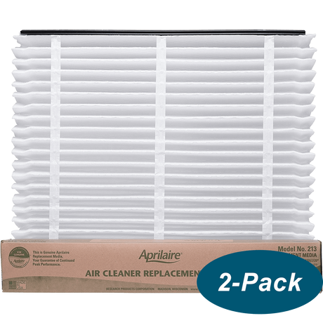 Aprilaire 213 Air Filters - 2 pack