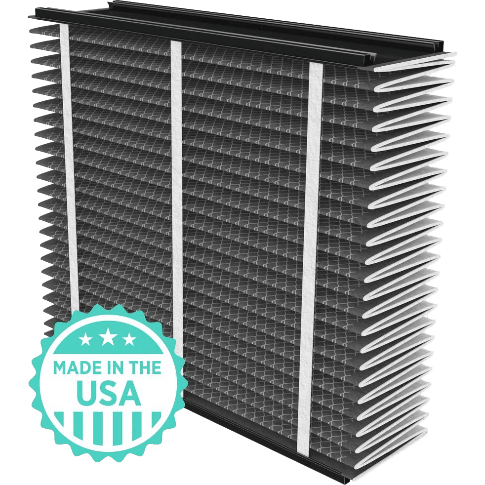 Aprilaire Odor Reduction Air Filters - Made in USA Badge