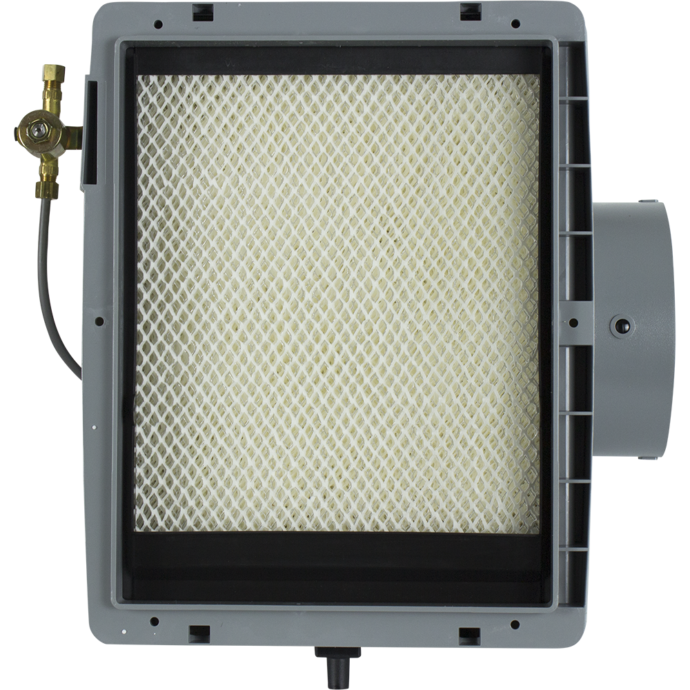 Aprilaire Model 400 Drainless Bypass Humidifier - back