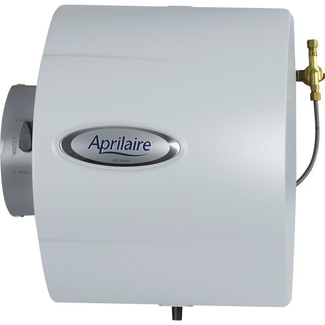 Aprilaire Model 400 Drainless Bypass Humidifier - front