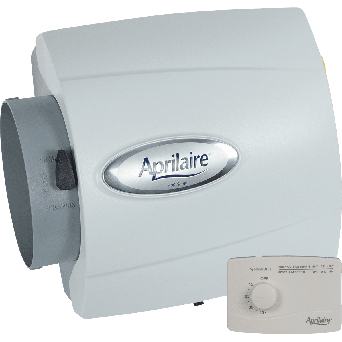 Aprilaire Model 500 Small Bypass Humidifiers - manual model