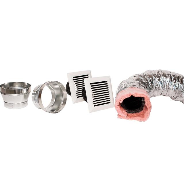 Aprilaire 5546 8-in Living Space Duct with Reducers