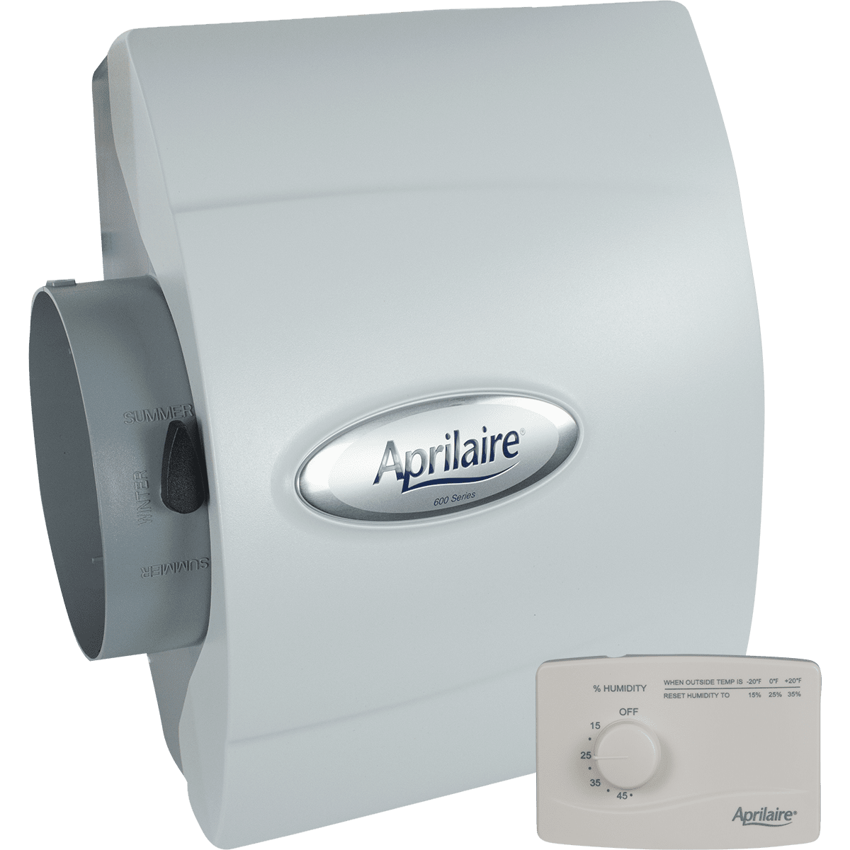 Aprilaire Model 600 Large Bypass Humidifiers - manual model