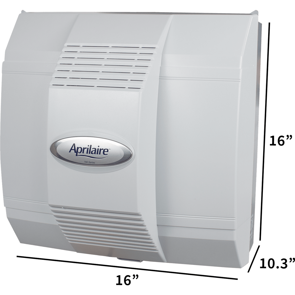 Aprilaire Model 700 Whole House Bypass Humidifiers - dimensions