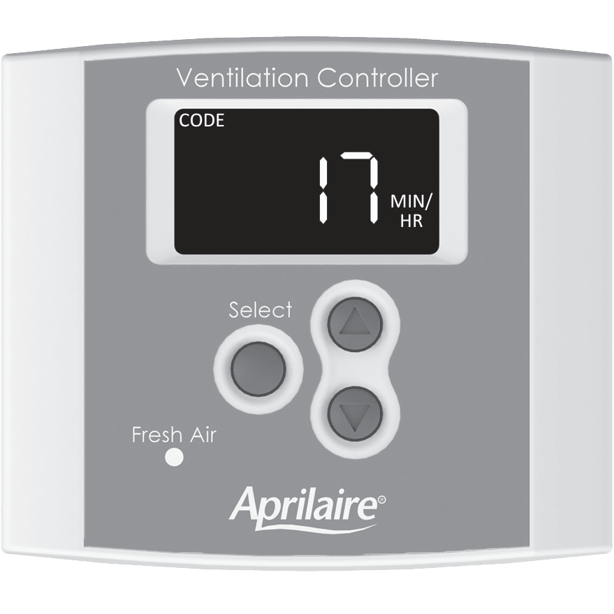 Aprilaire 8120X Ventilation Controller - Front