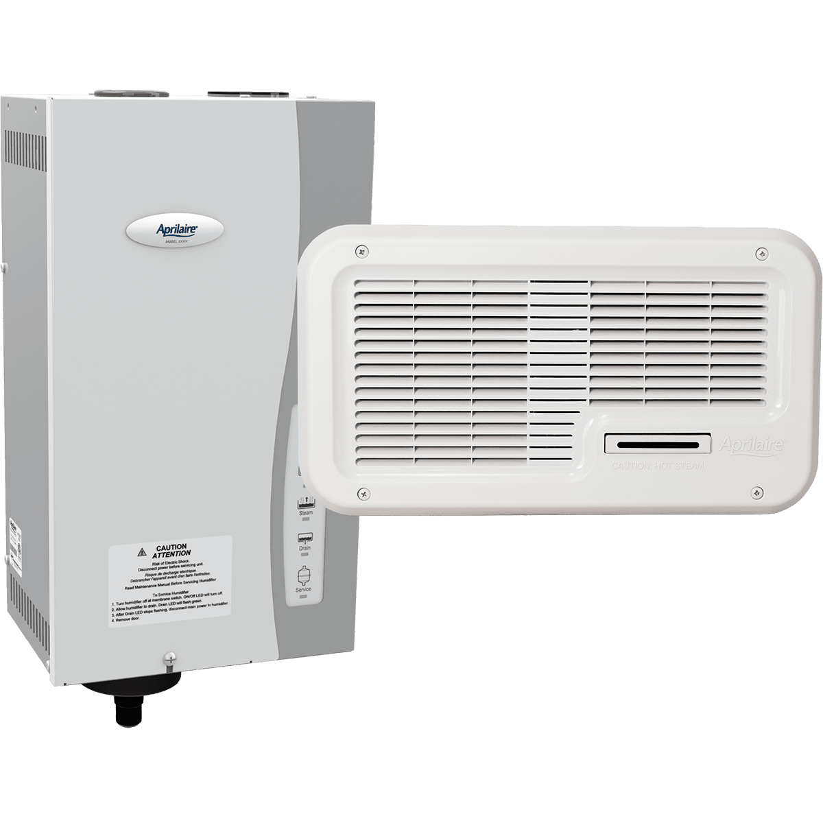 Aprilaire Model 801 Modulating Steam Humidifier with Fan Pack (866)