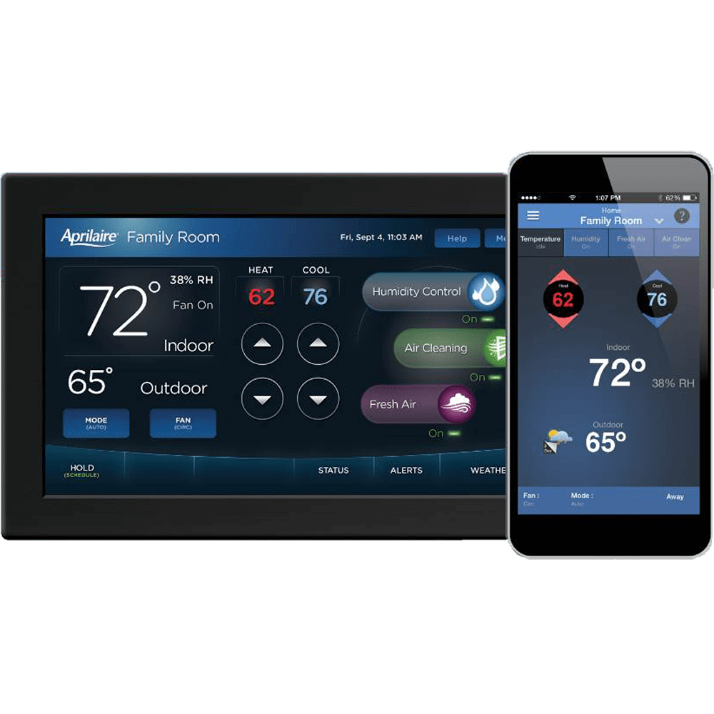 Aprilaire Color Touch Screen Wi-Fi IAQ 8920W Thermostat