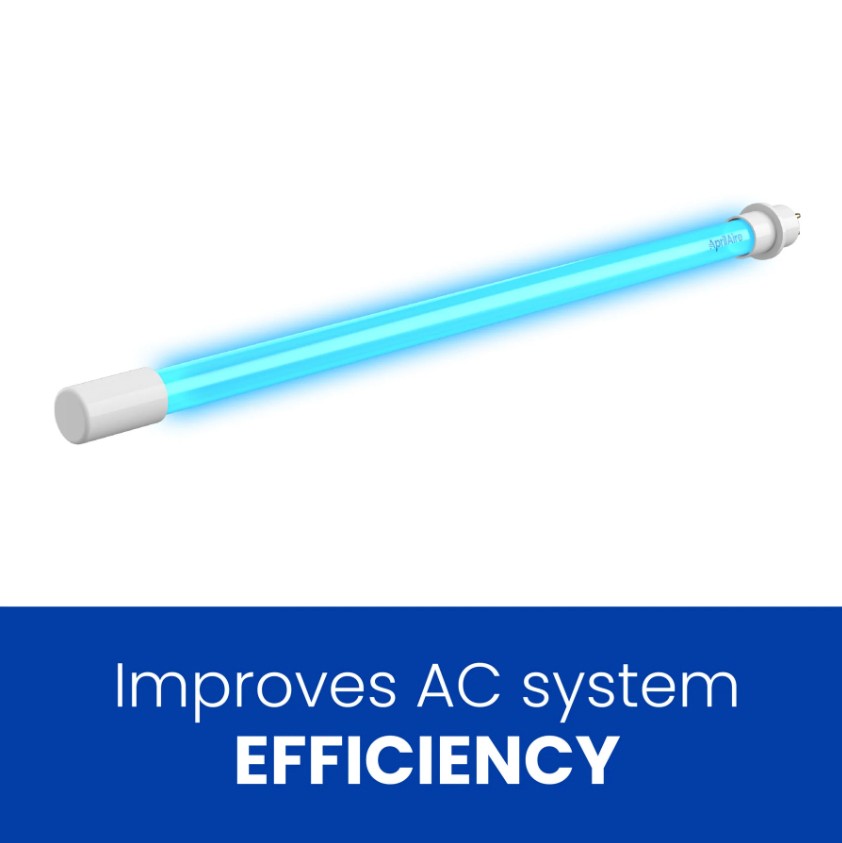 AprilAire AUVRPB Replacement 16in. Nominal Length Lamp for AUV24V Coil Cleaner - Graphic