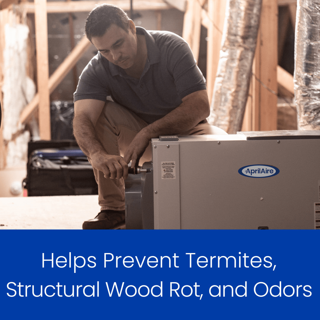 Aprilaire E050 Dehumidifier - Infographic 1