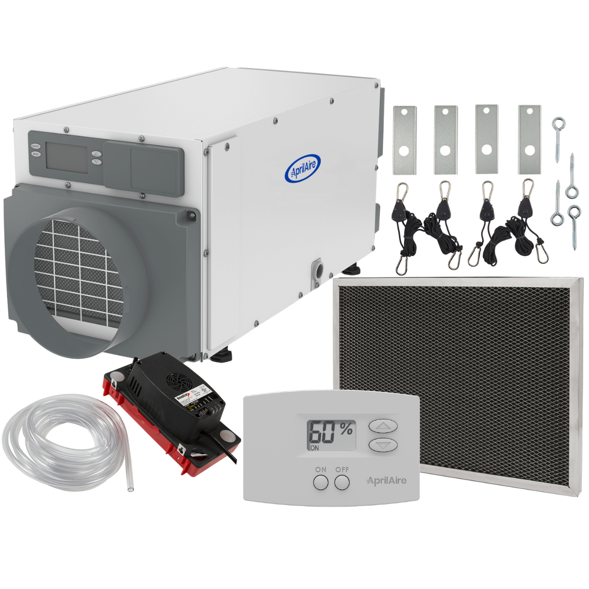 Aprilaire E070 70-Pint Crawlspace Dehumidifier + Basement Package - Main