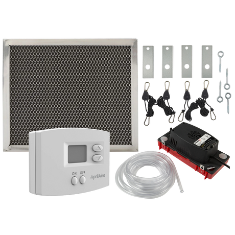 Aprilaire E080 & E100 Dehumidifier Basement Installation Package - Maiin