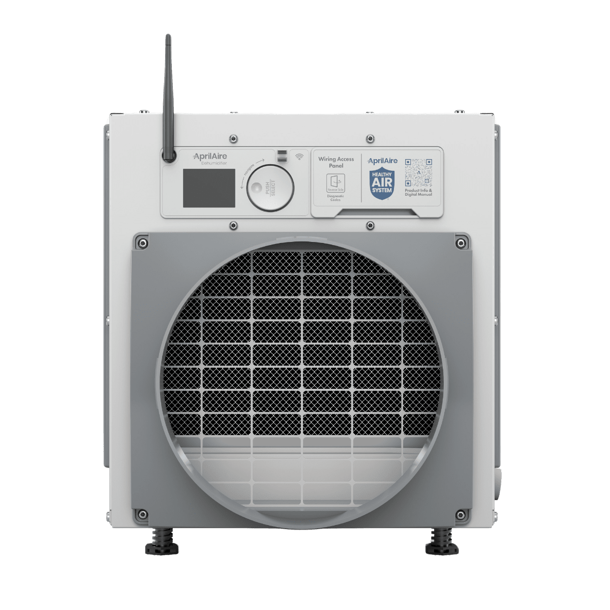 Aprilaire E080W 80-Pint Energy Star Dehumidifier For Whole House or Standalone Use Wifi Enabled - Front