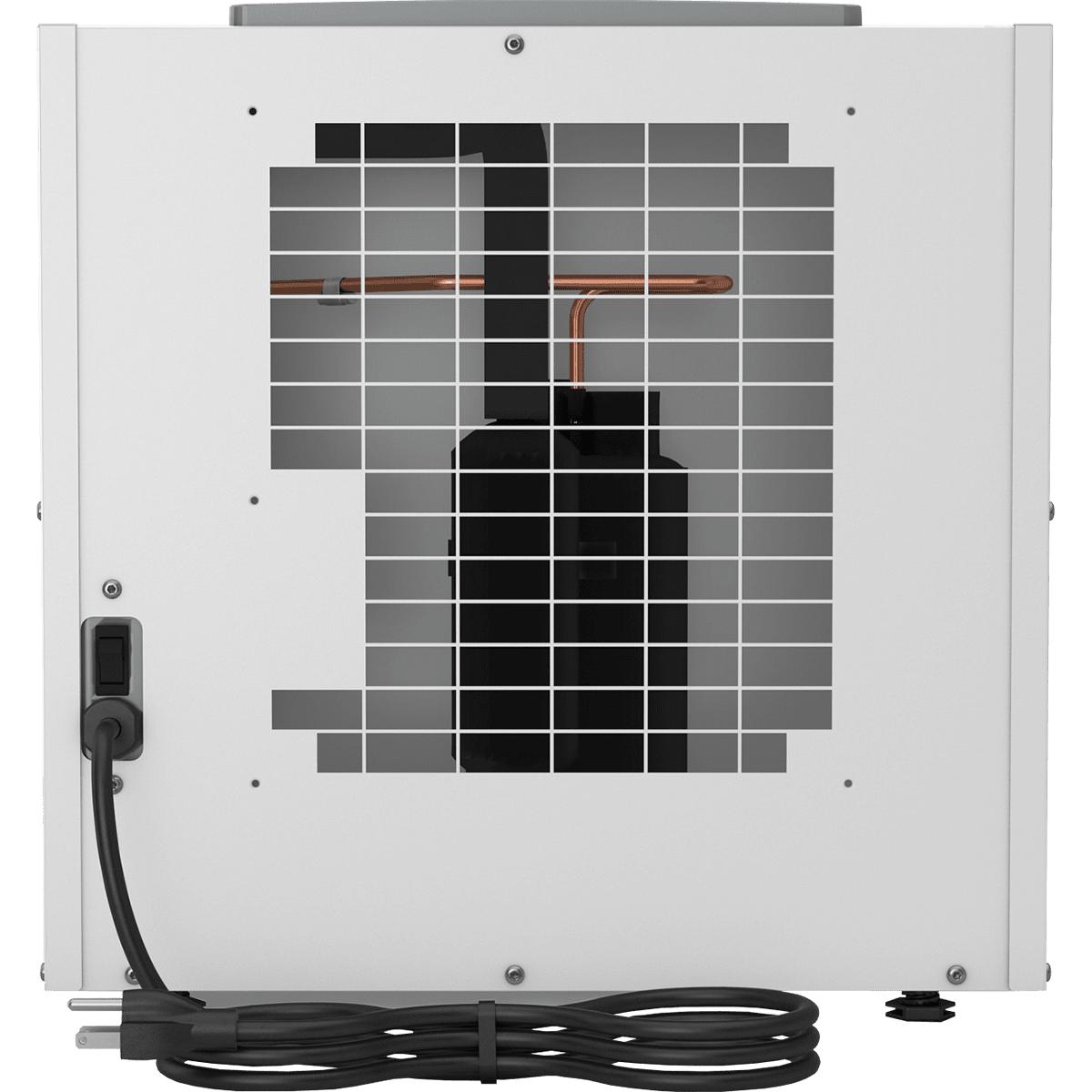 Aprilaire E130 130 Pint Energy Star Whole House Dehumidifier - Back View